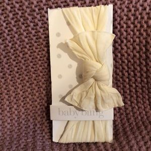 Baby Bling Ivory Bow Headband